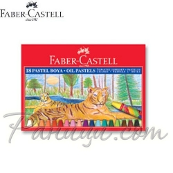 Faber Castell 18 цвята маслени пастела Faber Castell 18 цвята маслени пастела